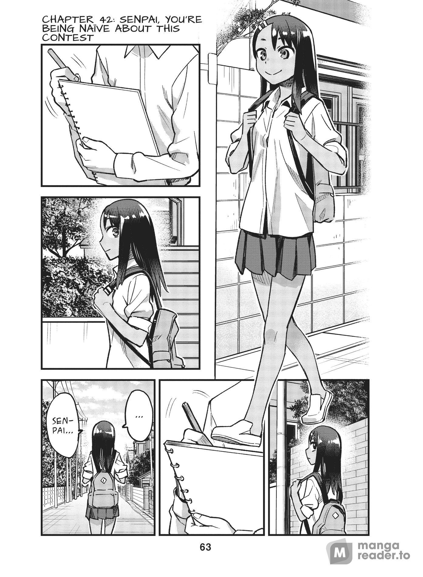 Ijiranaide, Nagatoro-san, Chapter 42 image 01